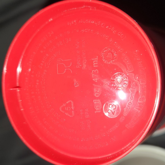 Starbucks 16oz Reusable Cups x2 - Picture 3 of 4